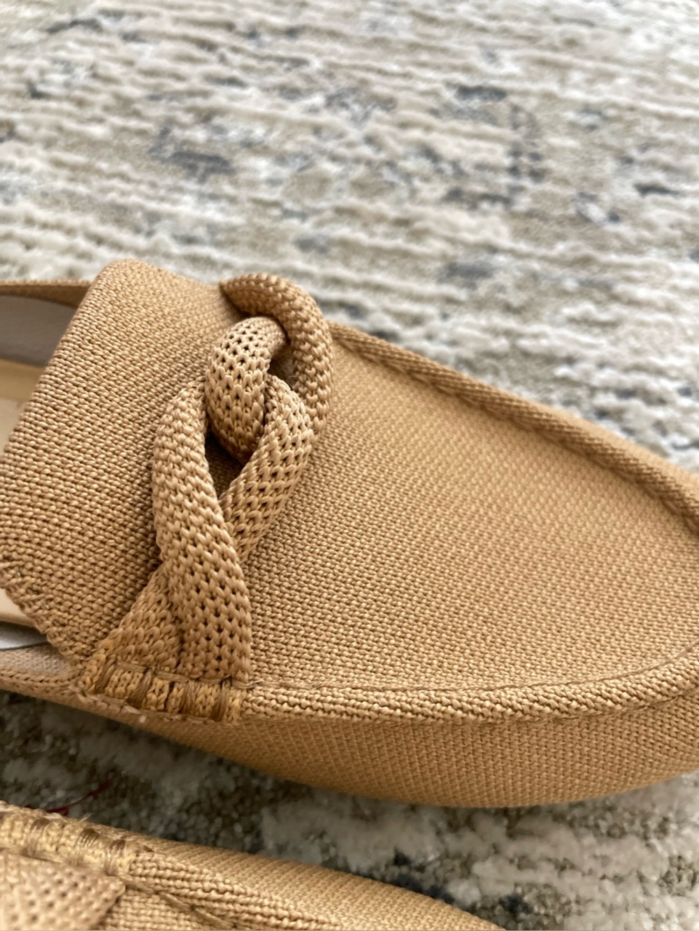 Rothy’s The Loafer Mule Size 7.5 Wren Birdseye Beige - Picture 5 of 7